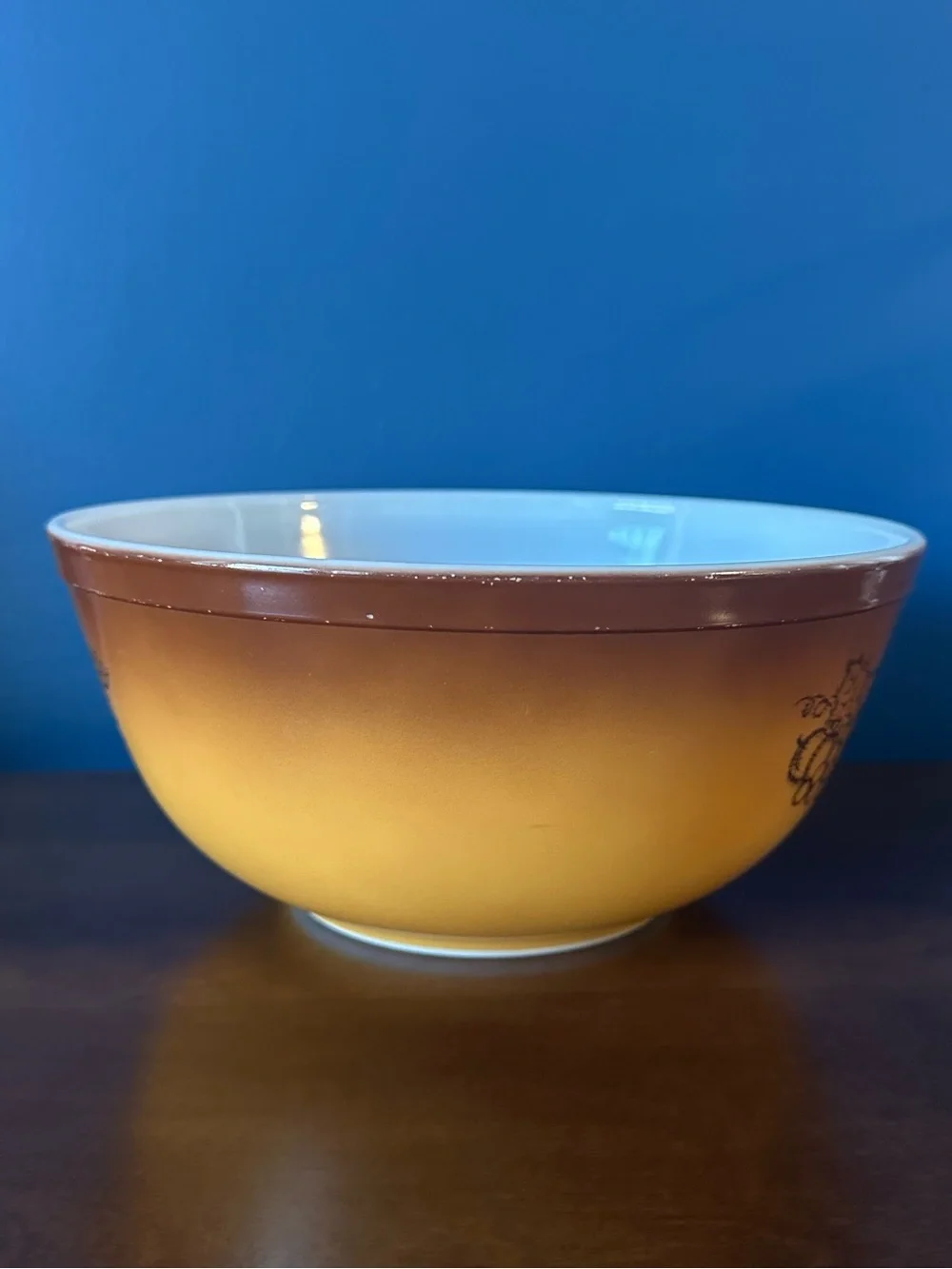 Vintage Pyrex Old Orchard 403 Mixing Bowl
